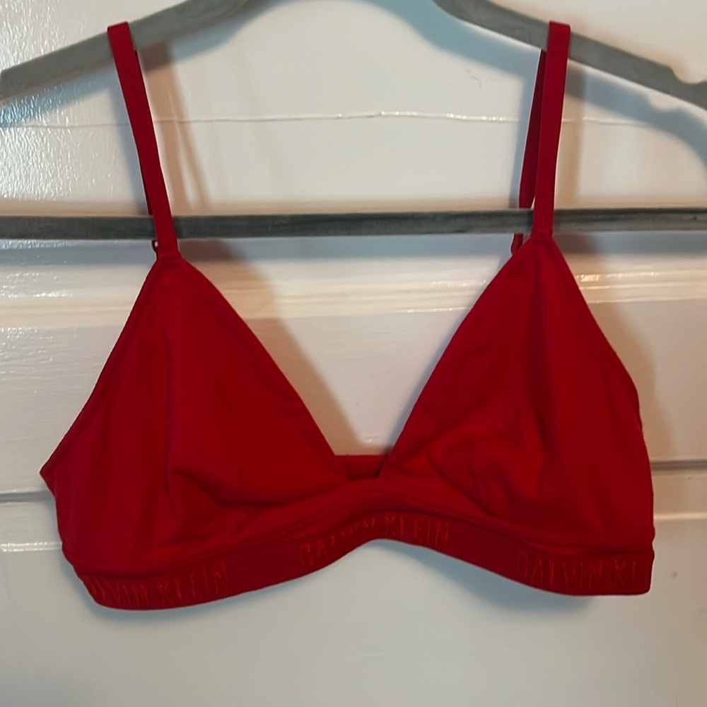 Unlined Calvin Klein bra